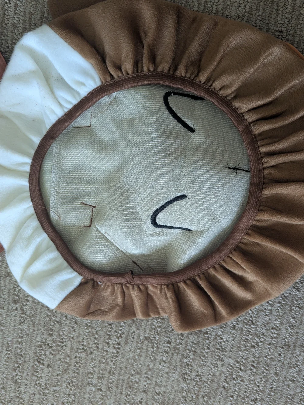 Target Kids Reindeer Hooded Hat - Brown with Red Pom
